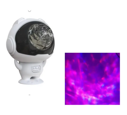 Astronaut Snowflake Projection Lamp