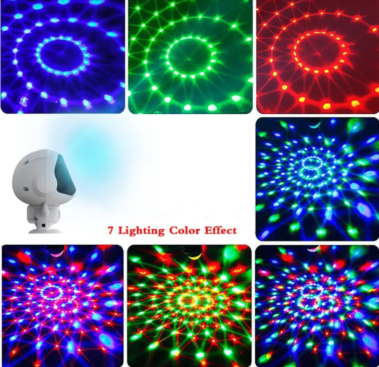 Astronaut Snowflake Projection Lamp